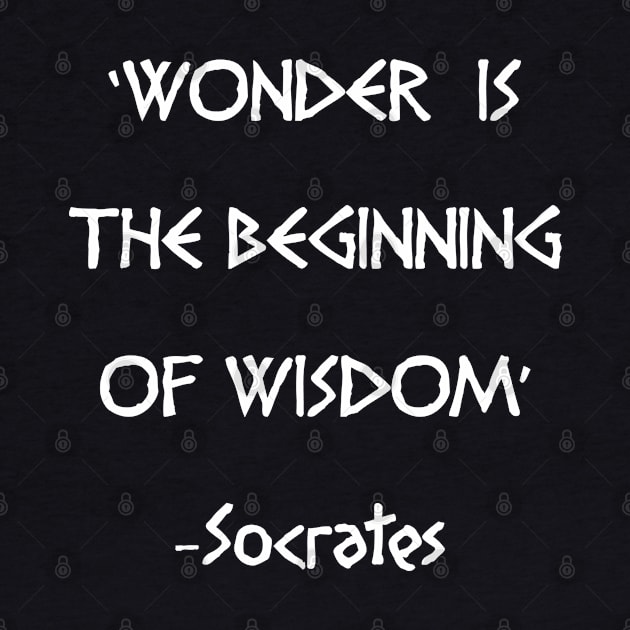 Wonder Is Wisdom by Scar